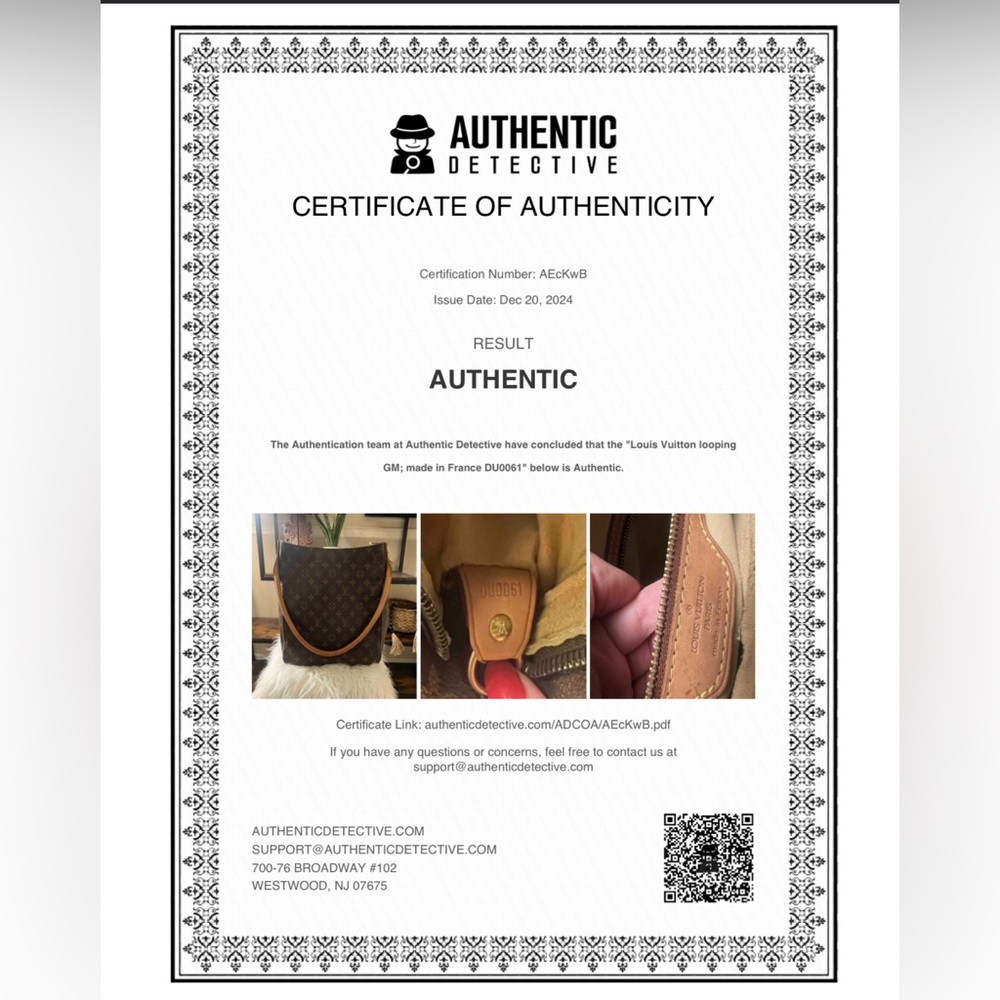 Louis Vuitton Looping GM vintage - 💎Authenticated 💎 - Picture 2 of 16